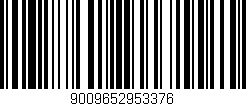 Código de barras (EAN, GTIN, SKU, ISBN): '9009652953376'