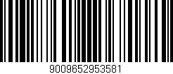 Código de barras (EAN, GTIN, SKU, ISBN): '9009652953581'