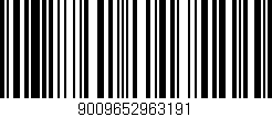 Código de barras (EAN, GTIN, SKU, ISBN): '9009652963191'