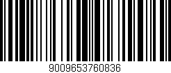 Código de barras (EAN, GTIN, SKU, ISBN): '9009653760836'