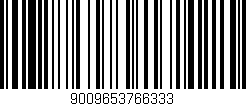 Código de barras (EAN, GTIN, SKU, ISBN): '9009653766333'