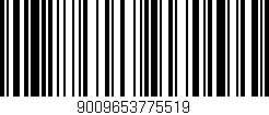 Código de barras (EAN, GTIN, SKU, ISBN): '9009653775519'