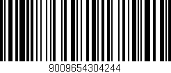 Código de barras (EAN, GTIN, SKU, ISBN): '9009654304244'