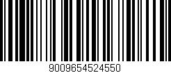 Código de barras (EAN, GTIN, SKU, ISBN): '9009654524550'