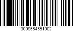 Código de barras (EAN, GTIN, SKU, ISBN): '9009654551082'