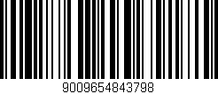 Código de barras (EAN, GTIN, SKU, ISBN): '9009654843798'