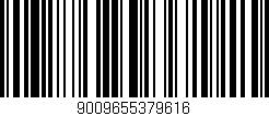 Código de barras (EAN, GTIN, SKU, ISBN): '9009655379616'