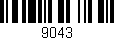 Código de barras (EAN, GTIN, SKU, ISBN): '9043'