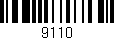 Código de barras (EAN, GTIN, SKU, ISBN): '9110'