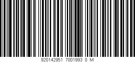 Código de barras (EAN, GTIN, SKU, ISBN): '920142951_7001993_0_M'