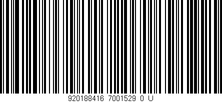 Código de barras (EAN, GTIN, SKU, ISBN): '920188416_7001529_0_U'