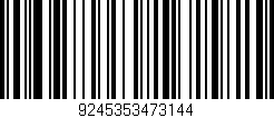 Código de barras (EAN, GTIN, SKU, ISBN): '9245353473144'