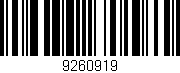 Código de barras (EAN, GTIN, SKU, ISBN): '9260919'