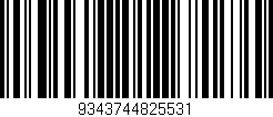 Código de barras (EAN, GTIN, SKU, ISBN): '9343744825531'