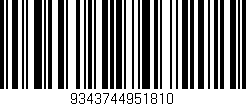 Código de barras (EAN, GTIN, SKU, ISBN): '9343744951810'