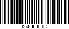 Código de barras (EAN, GTIN, SKU, ISBN): '93480000004'