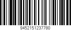 Código de barras (EAN, GTIN, SKU, ISBN): '9452151237780'