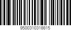 Código de barras (EAN, GTIN, SKU, ISBN): '9500310318815'