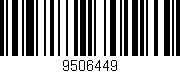 Código de barras (EAN, GTIN, SKU, ISBN): '9506449'