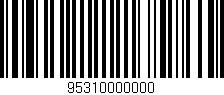 Código de barras (EAN, GTIN, SKU, ISBN): '95310000000'