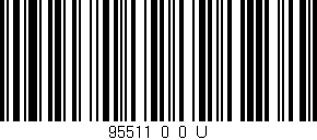 Código de barras (EAN, GTIN, SKU, ISBN): '95511_0_0_U'