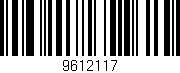 Código de barras (EAN, GTIN, SKU, ISBN): '9612117'