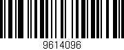 Código de barras (EAN, GTIN, SKU, ISBN): '9614096'