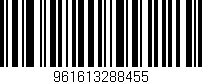 Código de barras (EAN, GTIN, SKU, ISBN): '961613288455'