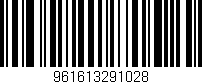 Código de barras (EAN, GTIN, SKU, ISBN): '961613291028'