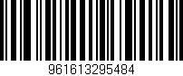 Código de barras (EAN, GTIN, SKU, ISBN): '961613295484'