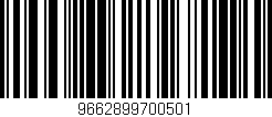 Código de barras (EAN, GTIN, SKU, ISBN): '9662899700501'