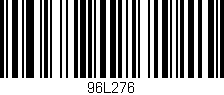 Código de barras (EAN, GTIN, SKU, ISBN): '96L276'