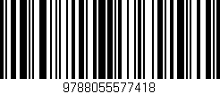 Código de barras (EAN, GTIN, SKU, ISBN): '9788055577418'
