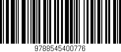 Código de barras (EAN, GTIN, SKU, ISBN): '9788545400776'