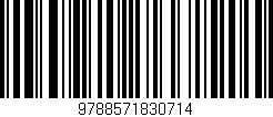 Código de barras (EAN, GTIN, SKU, ISBN): '9788571830714'