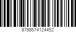 Código de barras (EAN, GTIN, SKU, ISBN): '9788574124452'