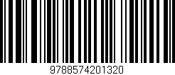 Código de barras (EAN, GTIN, SKU, ISBN): '9788574201320'