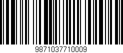 Código de barras (EAN, GTIN, SKU, ISBN): '9871037710009'