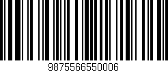 Código de barras (EAN, GTIN, SKU, ISBN): '9875566550006'