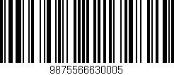 Código de barras (EAN, GTIN, SKU, ISBN): '9875566630005'