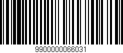 Código de barras (EAN, GTIN, SKU, ISBN): '9900000066031'