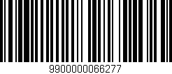 Código de barras (EAN, GTIN, SKU, ISBN): '9900000066277'