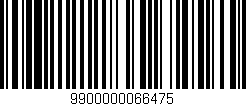 Código de barras (EAN, GTIN, SKU, ISBN): '9900000066475'