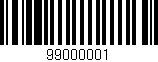 Código de barras (EAN, GTIN, SKU, ISBN): '99000001'