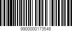 Código de barras (EAN, GTIN, SKU, ISBN): '9900000173548'