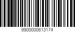 Código de barras (EAN, GTIN, SKU, ISBN): '9900000613174'