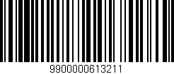 Código de barras (EAN, GTIN, SKU, ISBN): '9900000613211'