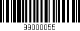 Código de barras (EAN, GTIN, SKU, ISBN): '99000055'