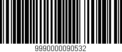 Código de barras (EAN, GTIN, SKU, ISBN): '9990000090532'