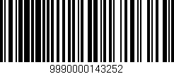 Código de barras (EAN, GTIN, SKU, ISBN): '9990000143252'